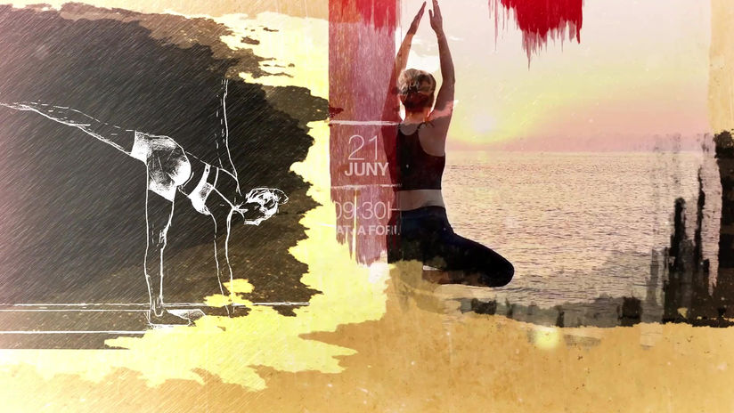 Yoga en la playa